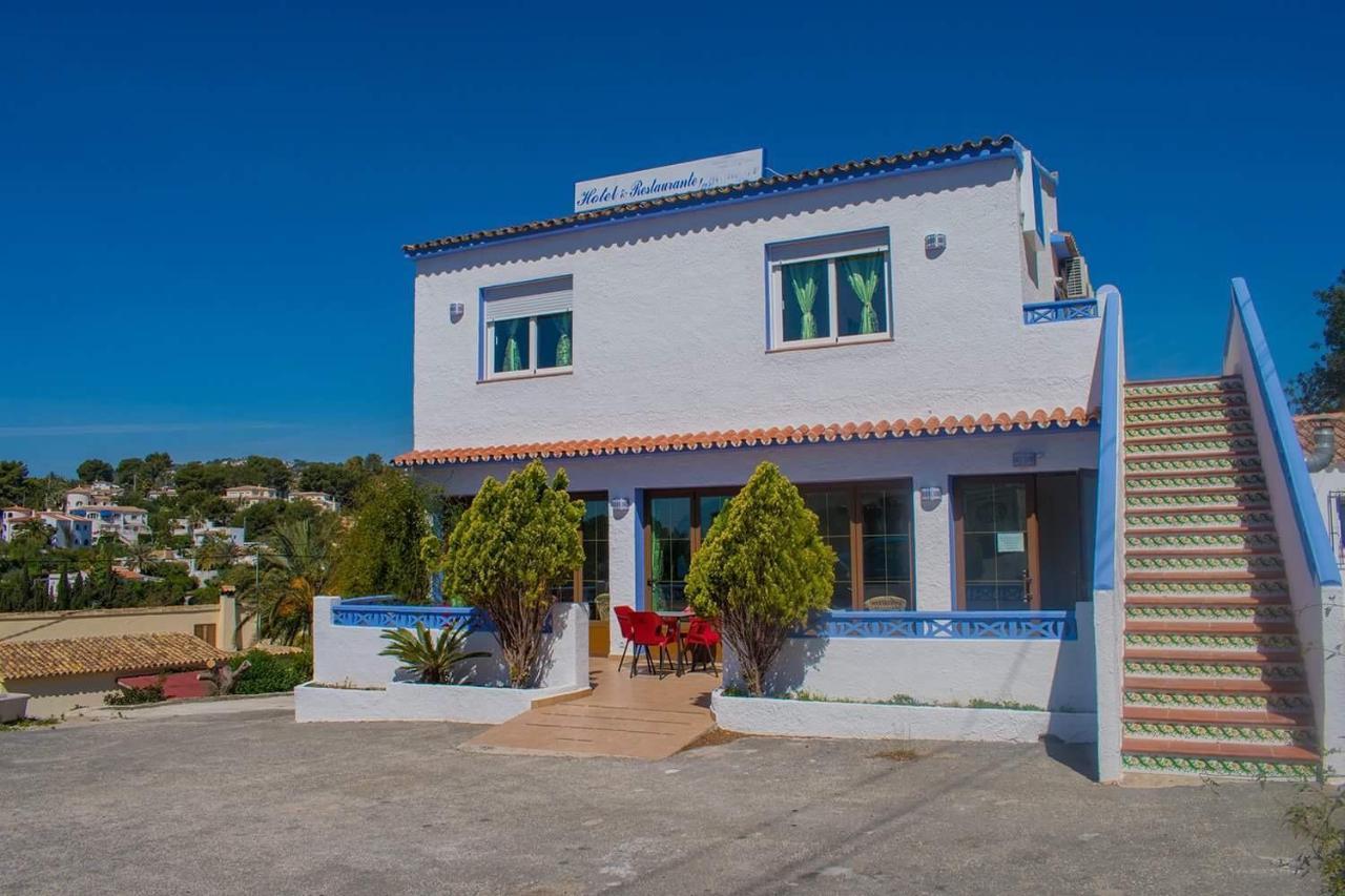 Hotel Restaurant Baladrar Benissa Kültér fotó